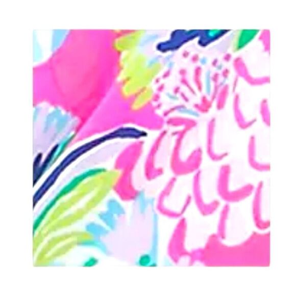 Lilly Pulitzer Lana Skort Romper – Multi “Raise the Bar” Print, XXS | Vibrant & - Picture 9 of 12